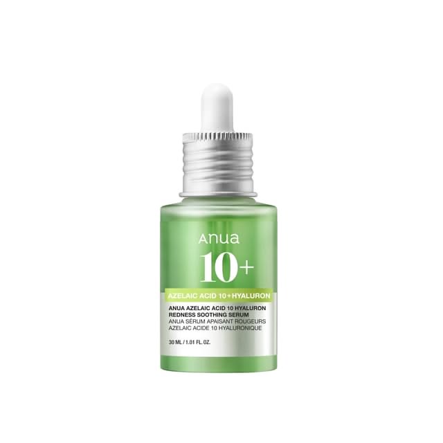 Anua Azelaic Acid 10 Hyaluron Redness Soothing Serum, Facial Serum for Sensitive skin